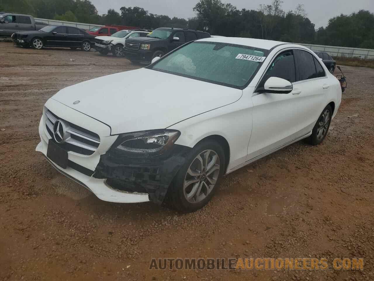 55SWF4JBXHU216501 MERCEDES-BENZ C-CLASS 2017