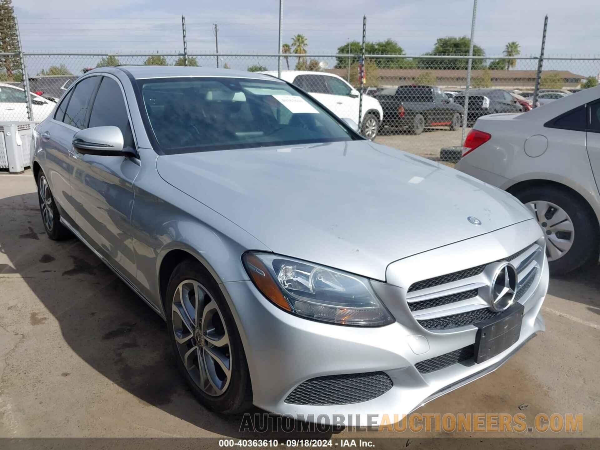 55SWF4JBXHU218121 MERCEDES-BENZ C 300 2017