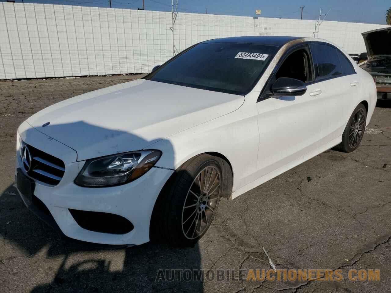 55SWF4JBXHU223982 MERCEDES-BENZ C-CLASS 2017