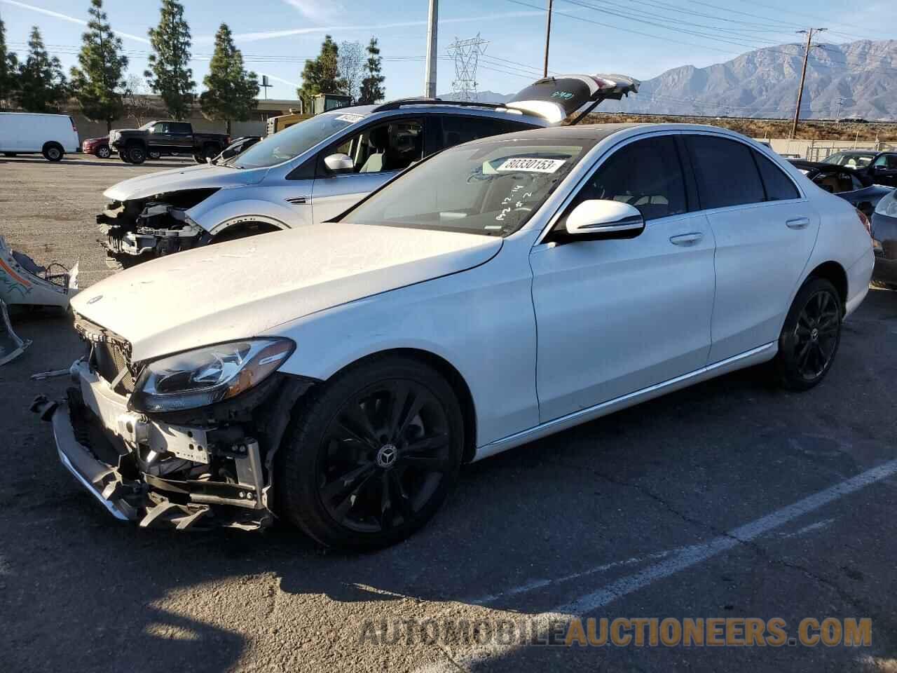 55SWF4JBXHU229619 MERCEDES-BENZ C-CLASS 2017