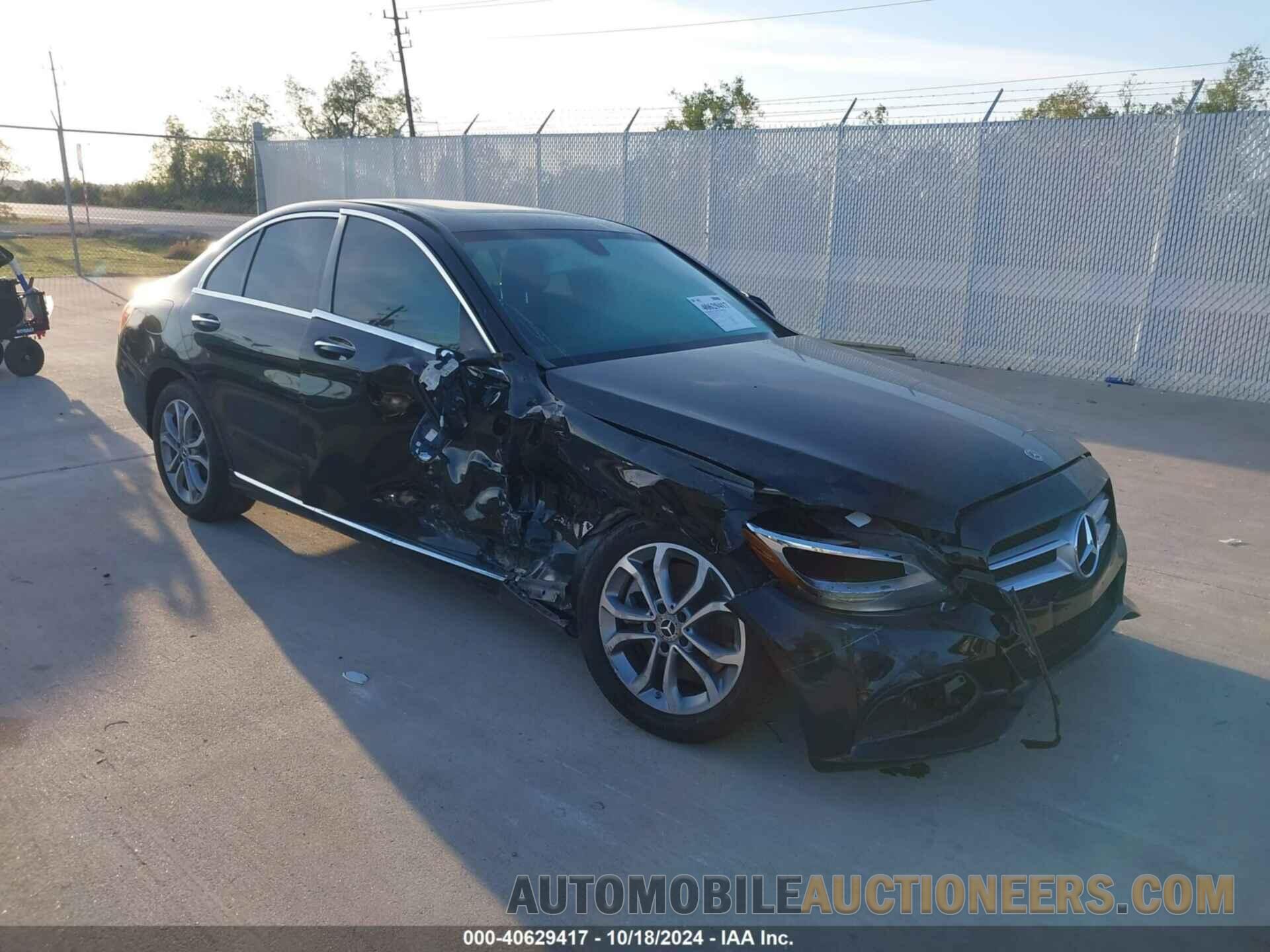 55SWF4JBXJU237662 MERCEDES-BENZ C 300 2018