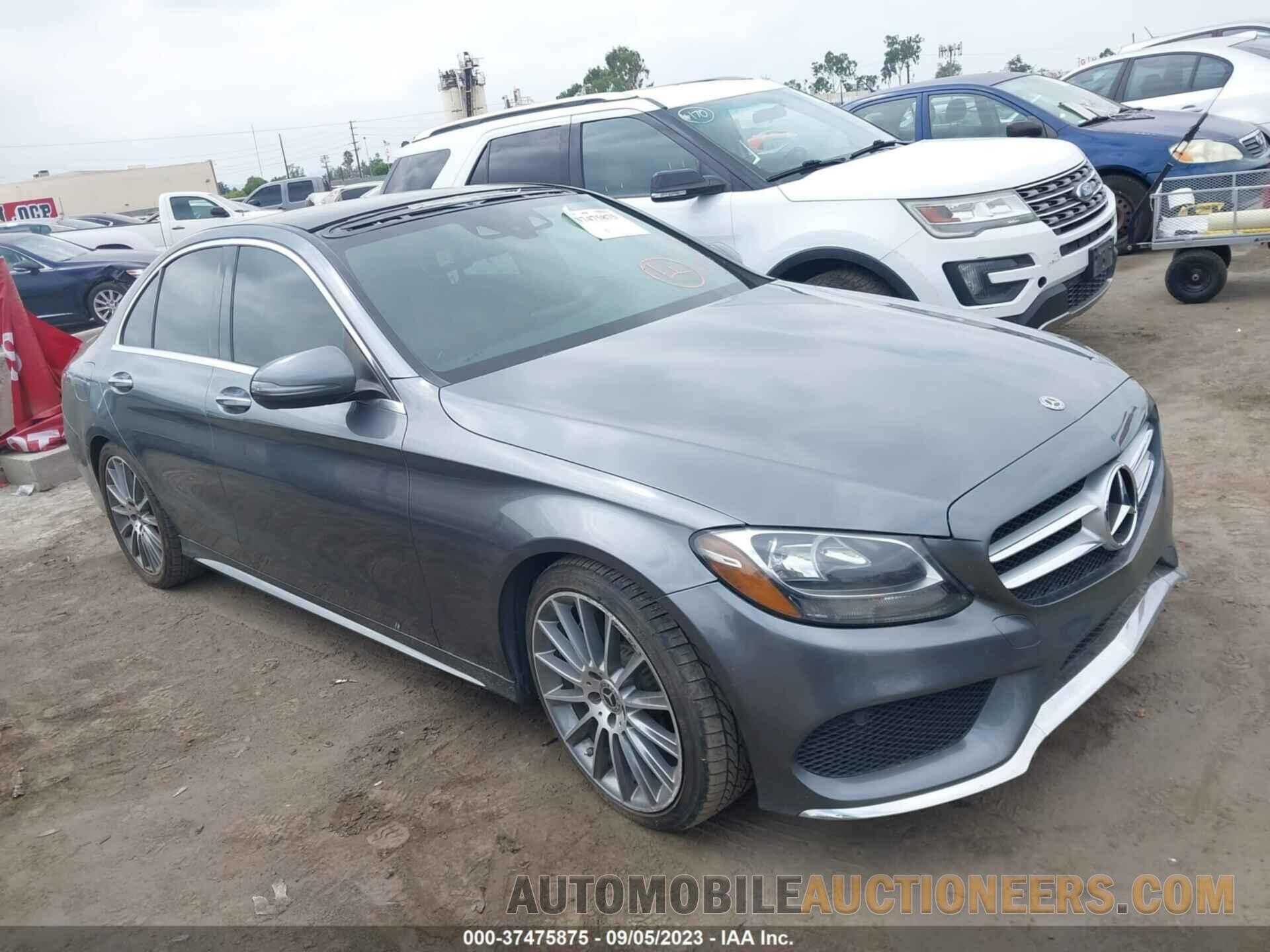 55SWF4JBXJU238147 MERCEDES-BENZ C 2018