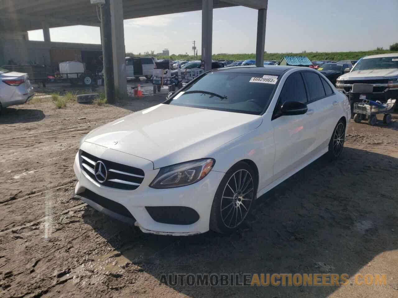 55SWF4JBXJU240481 MERCEDES-BENZ C-CLASS 2018