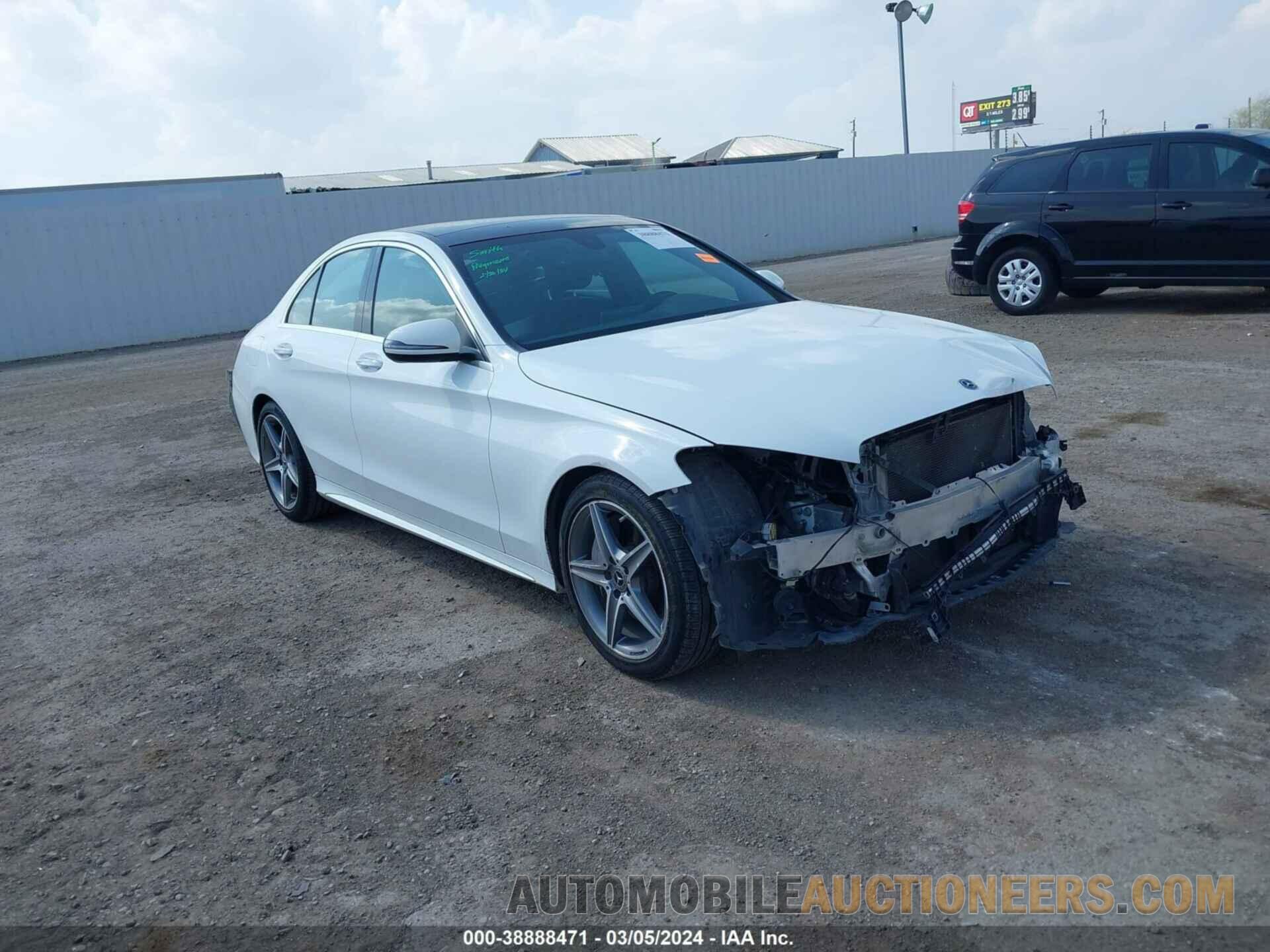 55SWF4JBXJU242019 MERCEDES-BENZ C 300 2018