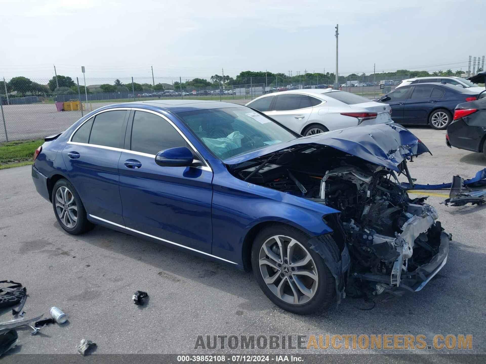 55SWF4JBXJU244269 MERCEDES-BENZ C 300 2018