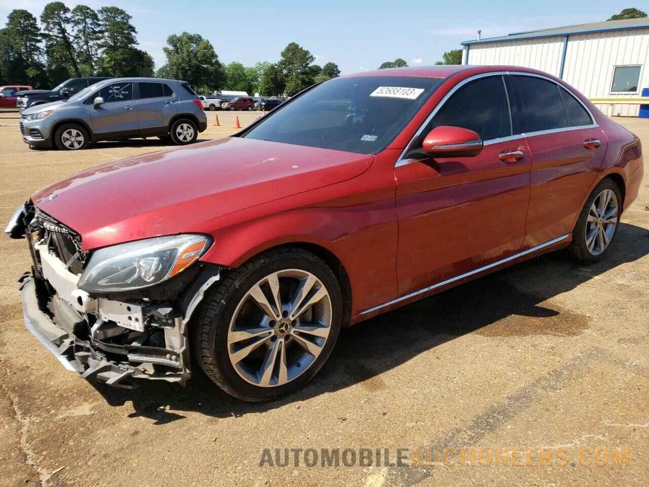 55SWF4JBXJU245812 MERCEDES-BENZ C-CLASS 2018