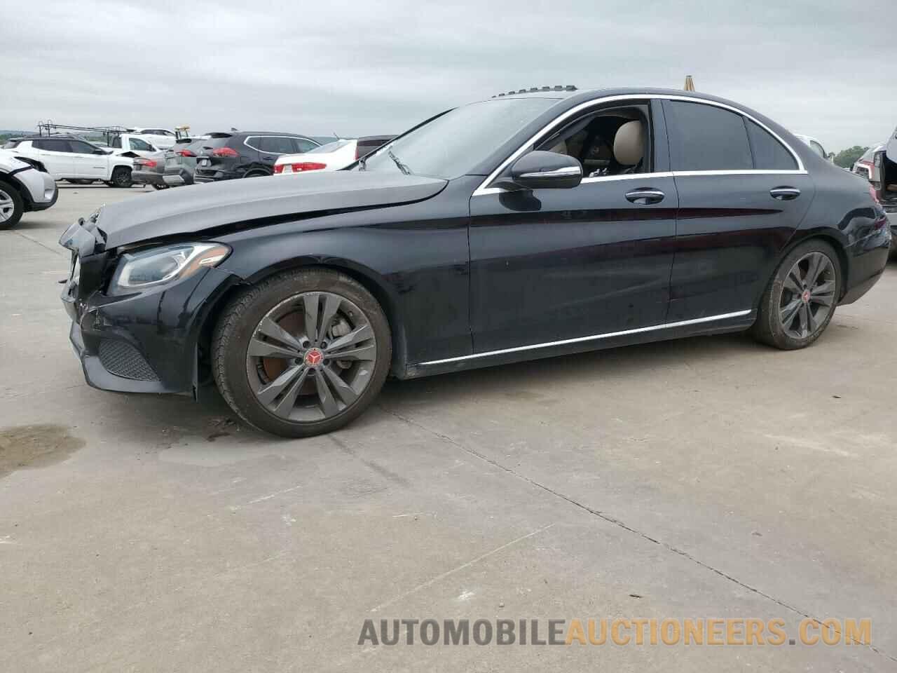 55SWF4JBXJU247253 MERCEDES-BENZ C-CLASS 2018