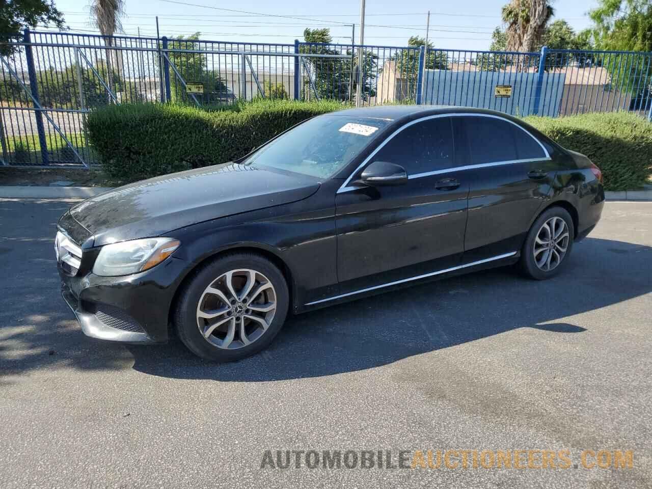 55SWF4JBXJU247818 MERCEDES-BENZ C-CLASS 2018