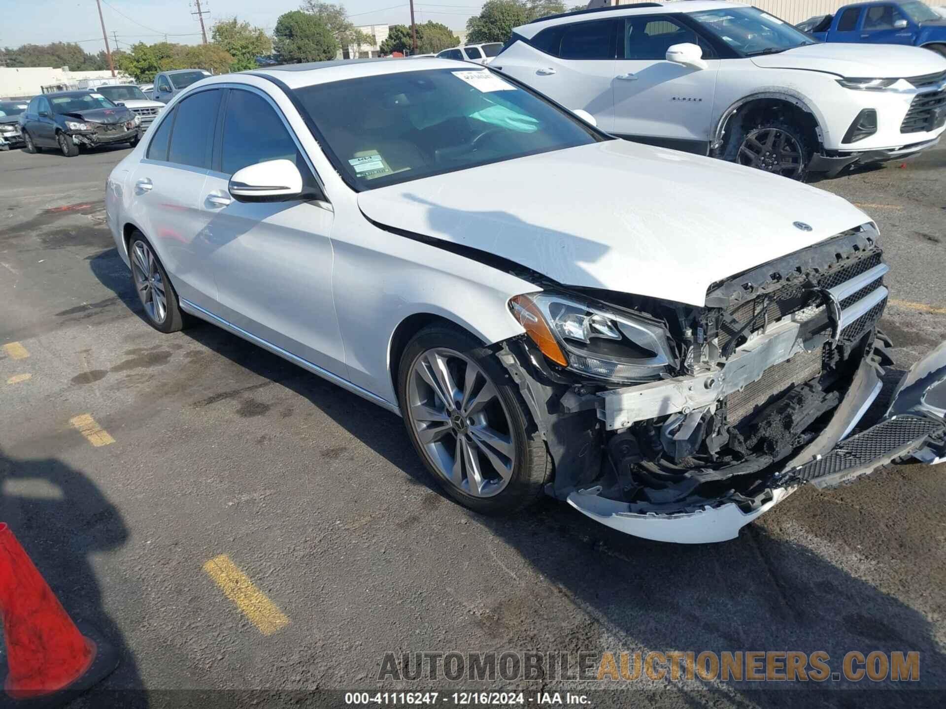 55SWF4JBXJU247902 MERCEDES-BENZ C 300 2018