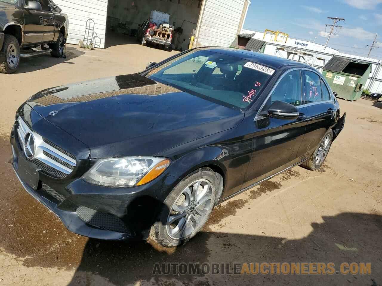 55SWF4JBXJU250315 MERCEDES-BENZ C-CLASS 2018