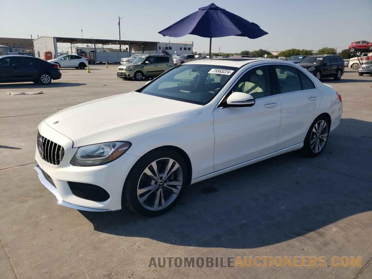 55SWF4JBXJU252310 MERCEDES-BENZ C-CLASS 2018