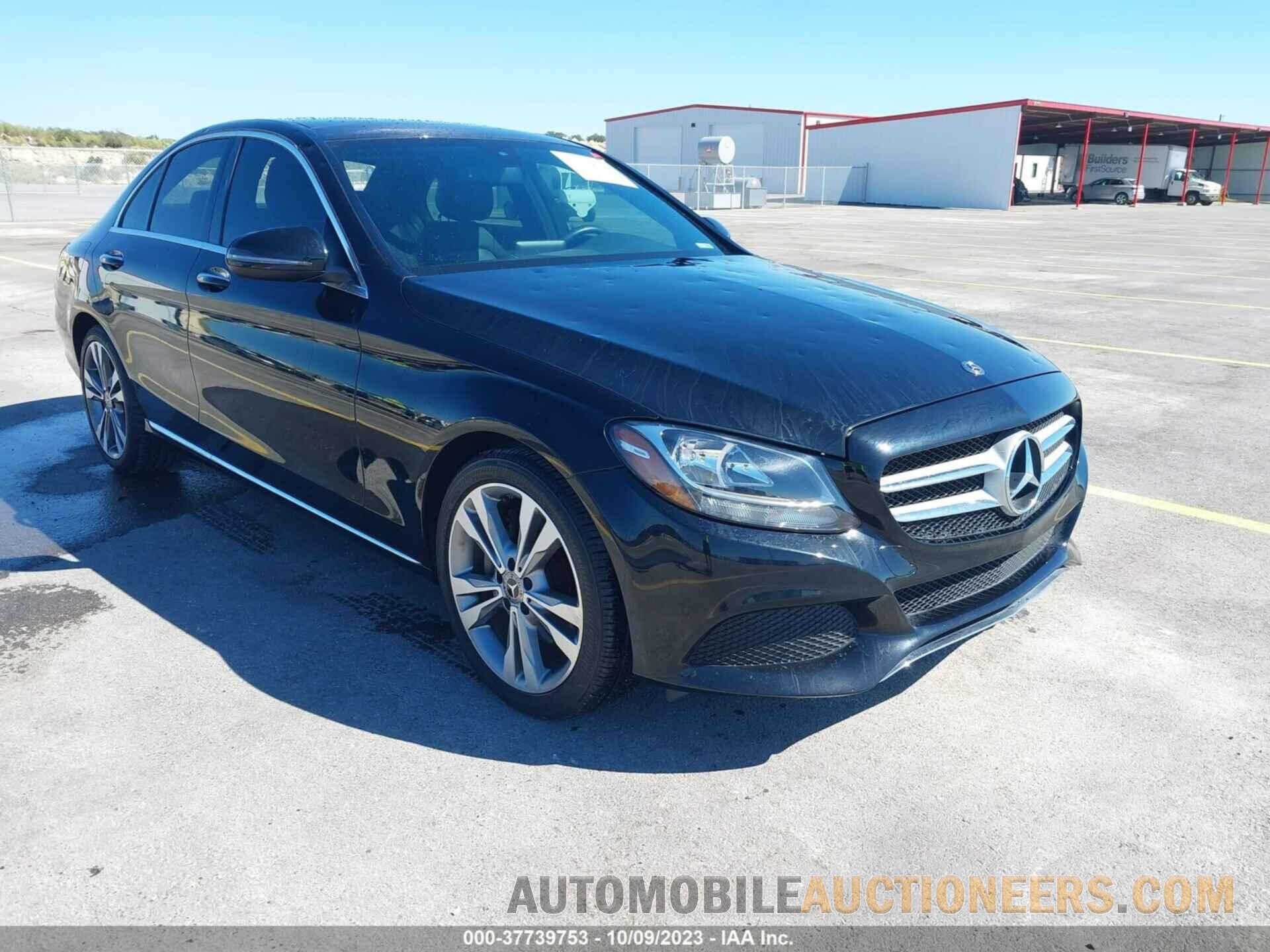 55SWF4JBXJU258544 MERCEDES-BENZ C-CLASS 2018