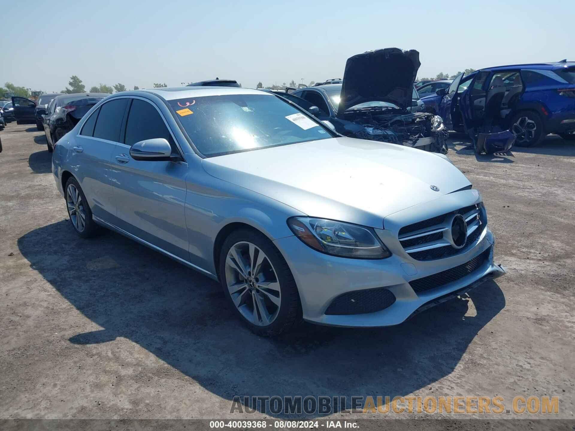 55SWF4JBXJU259581 MERCEDES-BENZ C 300 2018