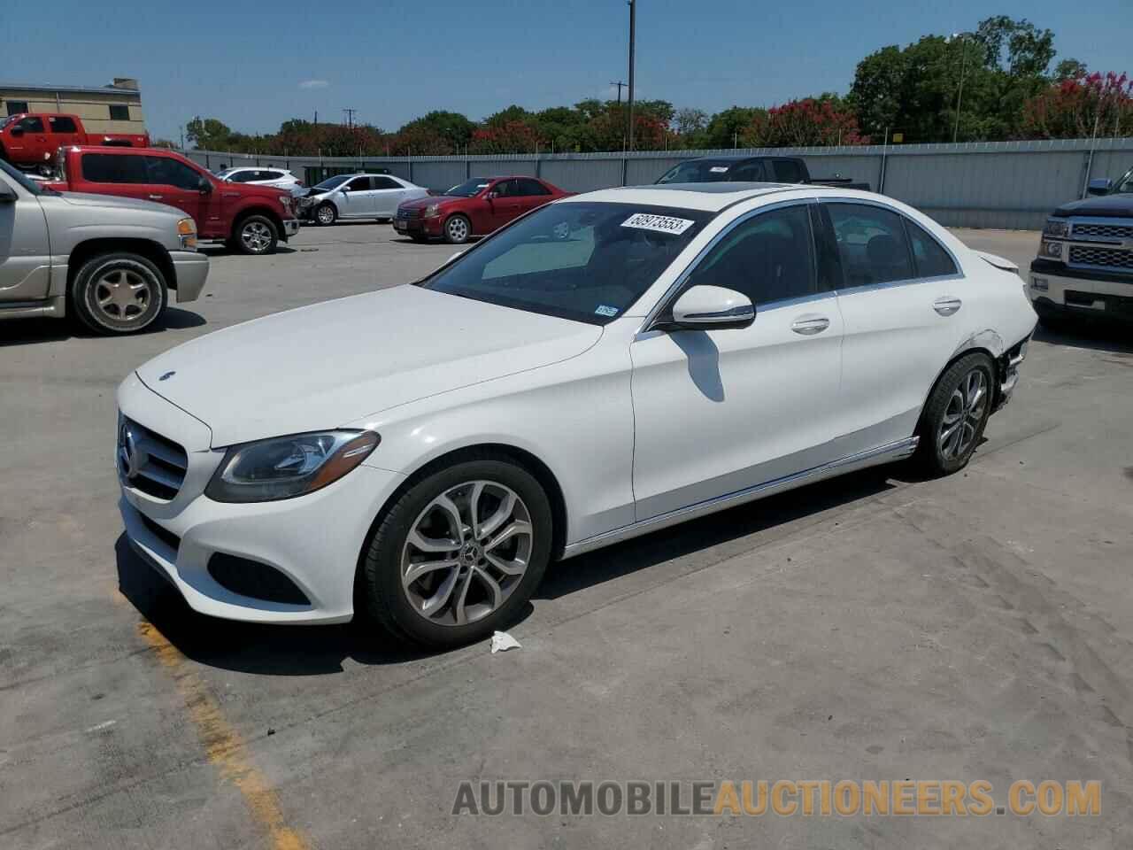 55SWF4JBXJU262769 MERCEDES-BENZ C-CLASS 2018