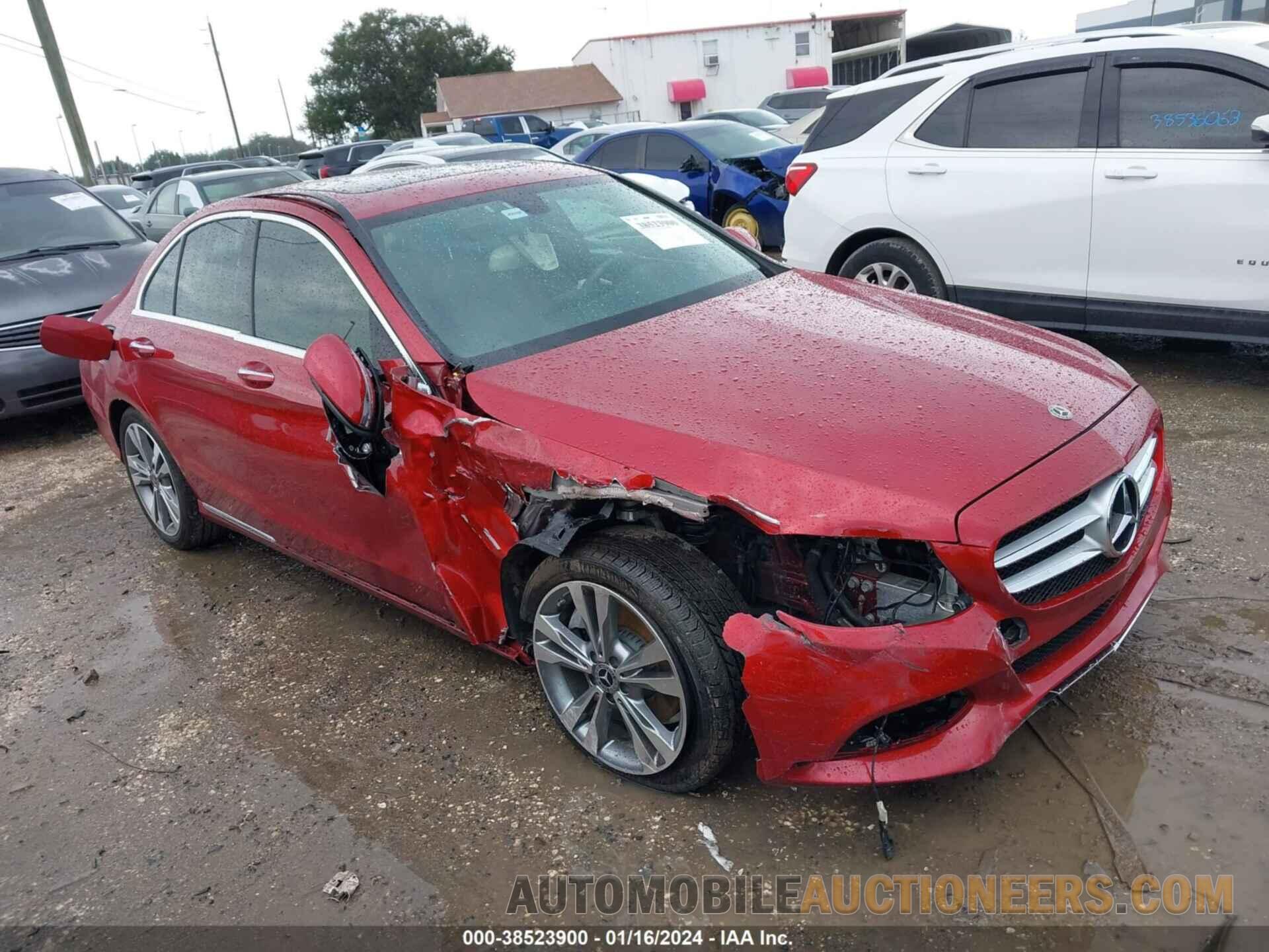 55SWF4JBXJU263338 MERCEDES-BENZ C 300 2018