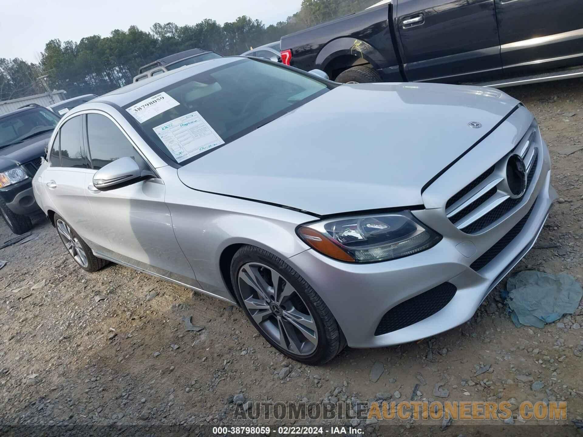 55SWF4JBXJU264991 MERCEDES-BENZ C 300 2018