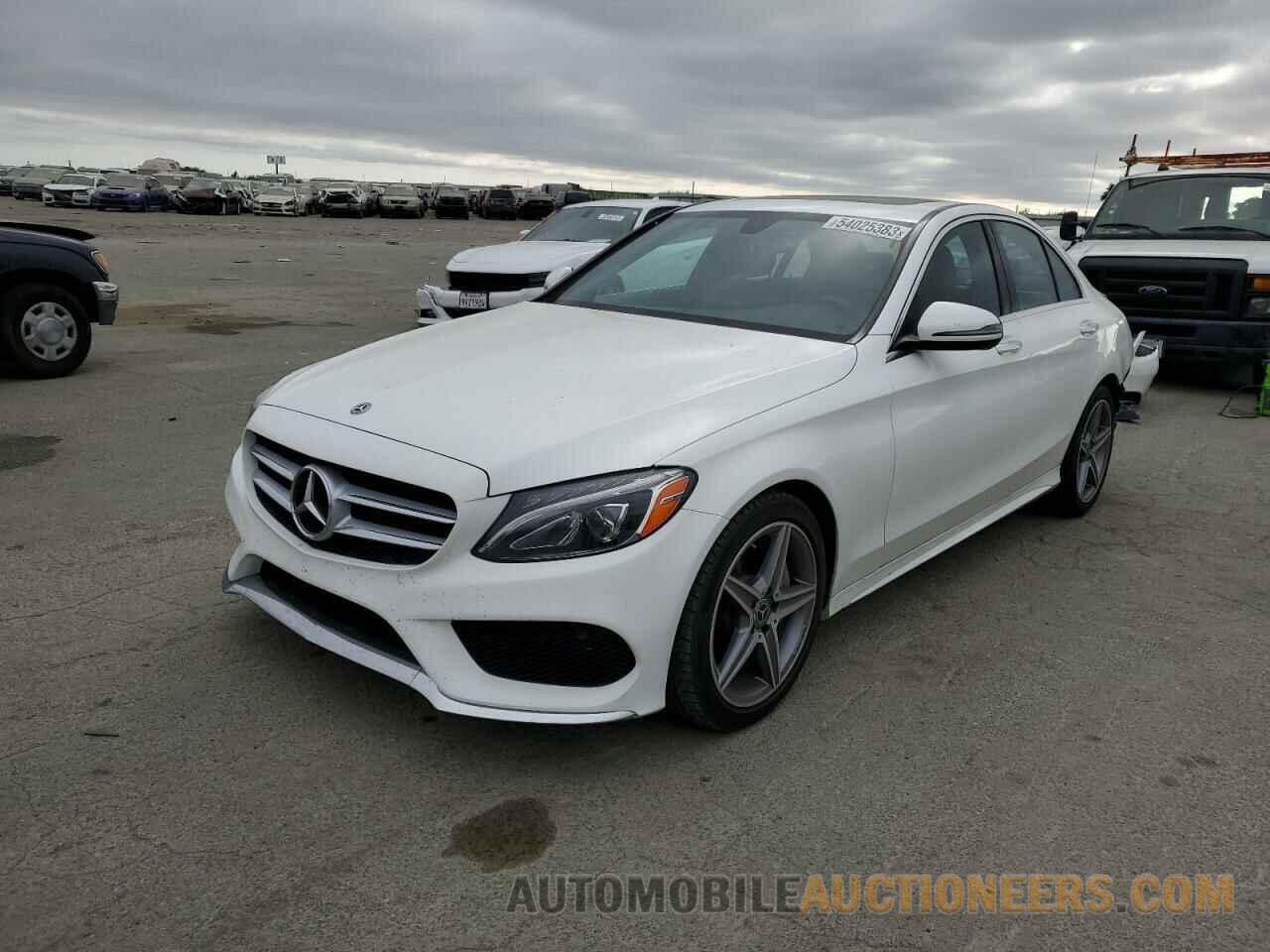 55SWF4JBXJU265333 MERCEDES-BENZ C-CLASS 2018