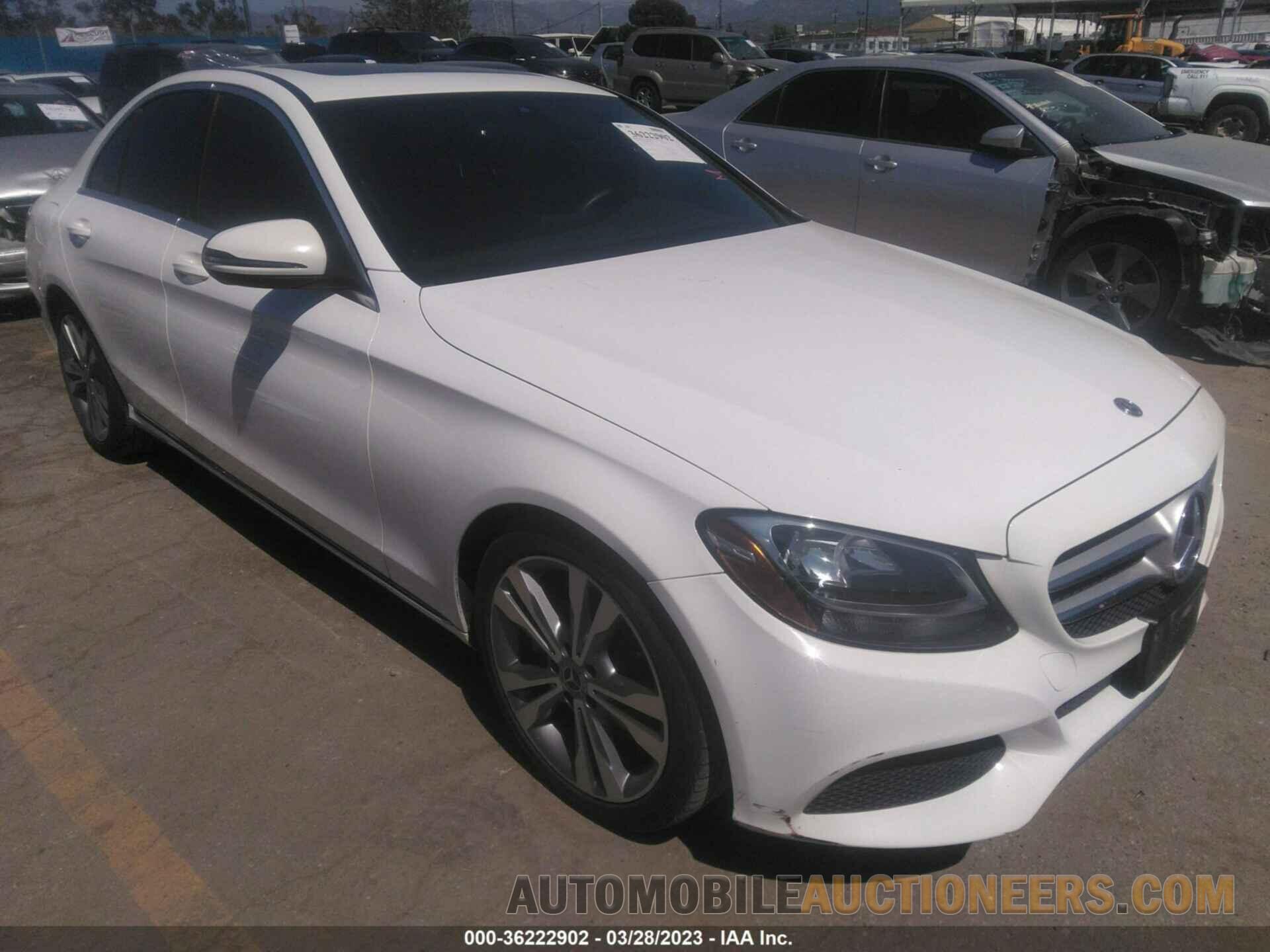 55SWF4JBXJU273755 MERCEDES-BENZ C-CLASS 2018