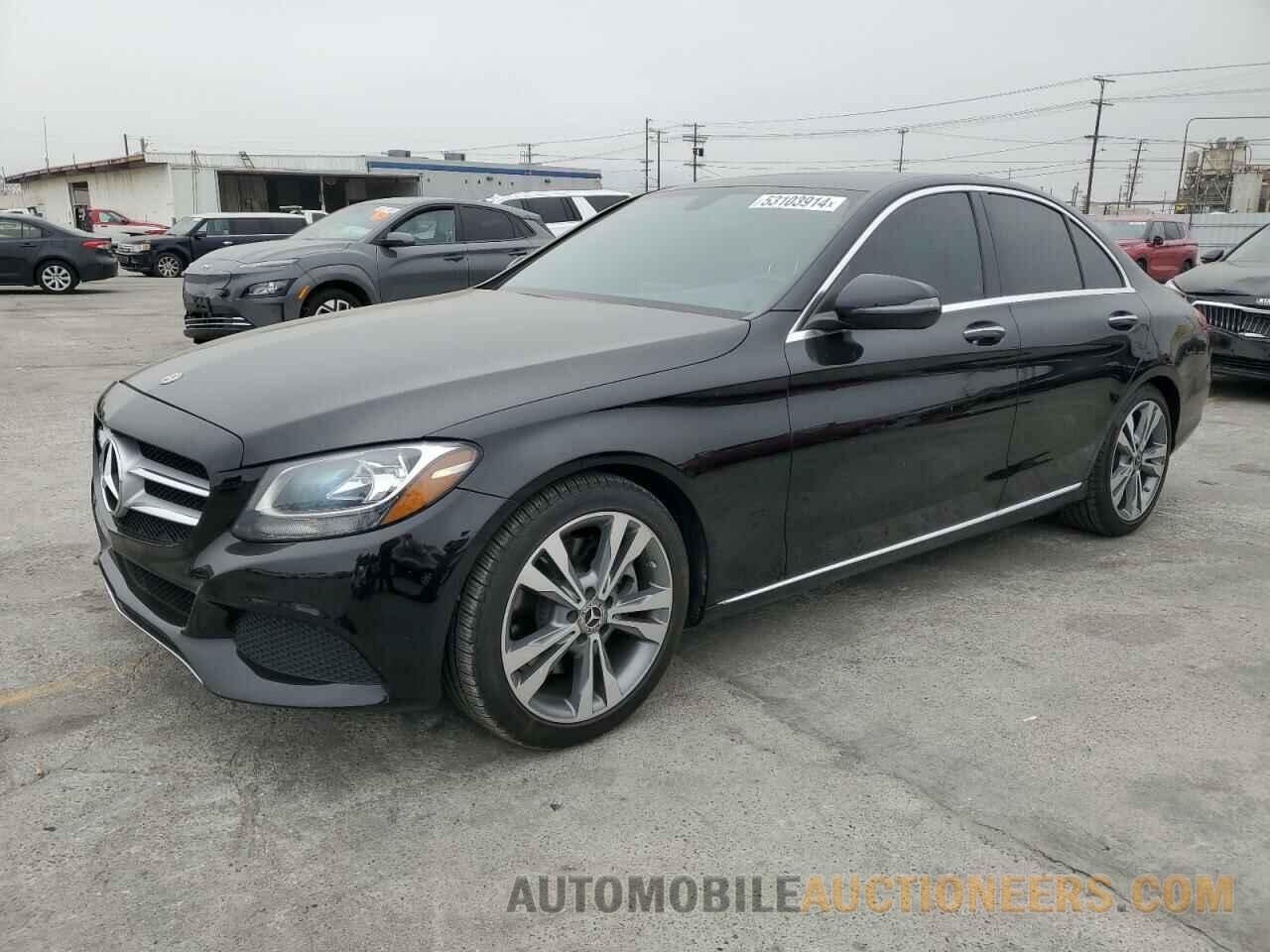 55SWF4JBXJU277787 MERCEDES-BENZ C-CLASS 2018