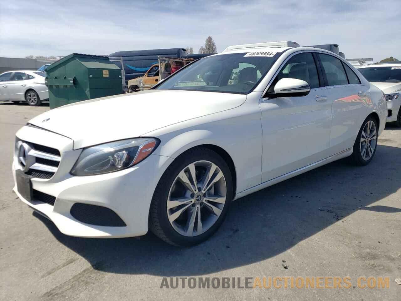 55SWF4JBXJU278020 MERCEDES-BENZ C-CLASS 2018