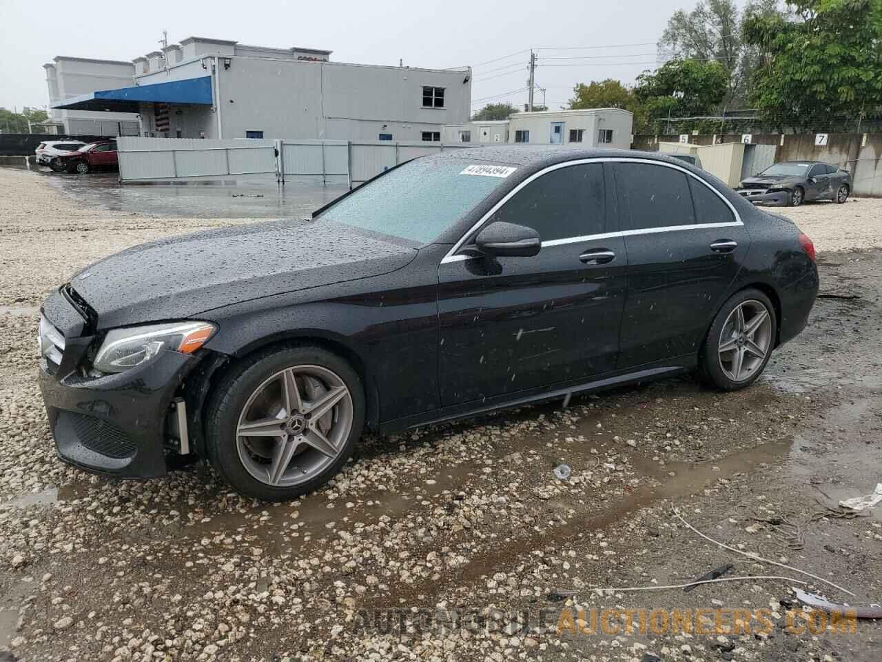 55SWF4JBXJU279491 MERCEDES-BENZ C-CLASS 2018