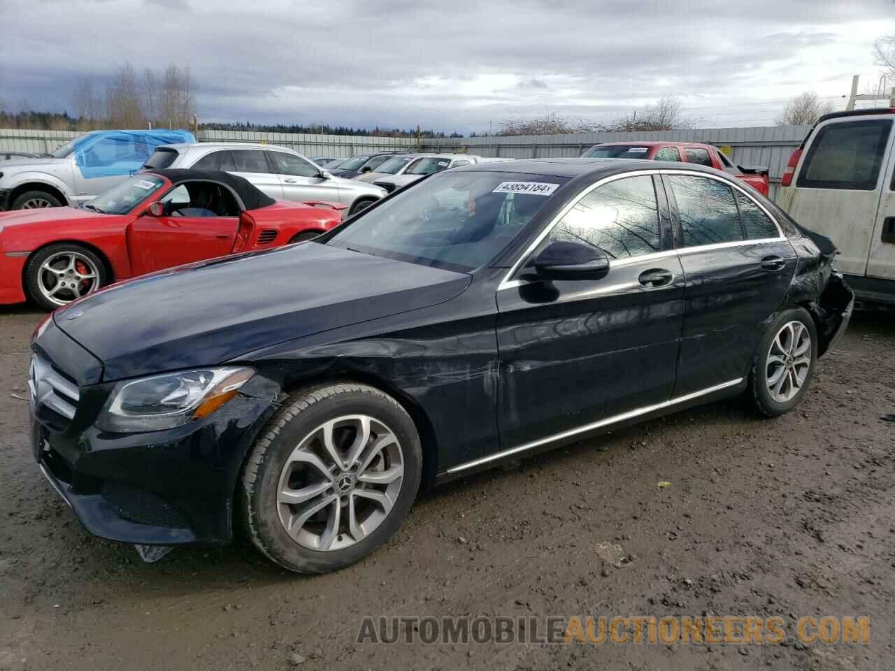 55SWF4JBXJU281886 MERCEDES-BENZ C-CLASS 2018