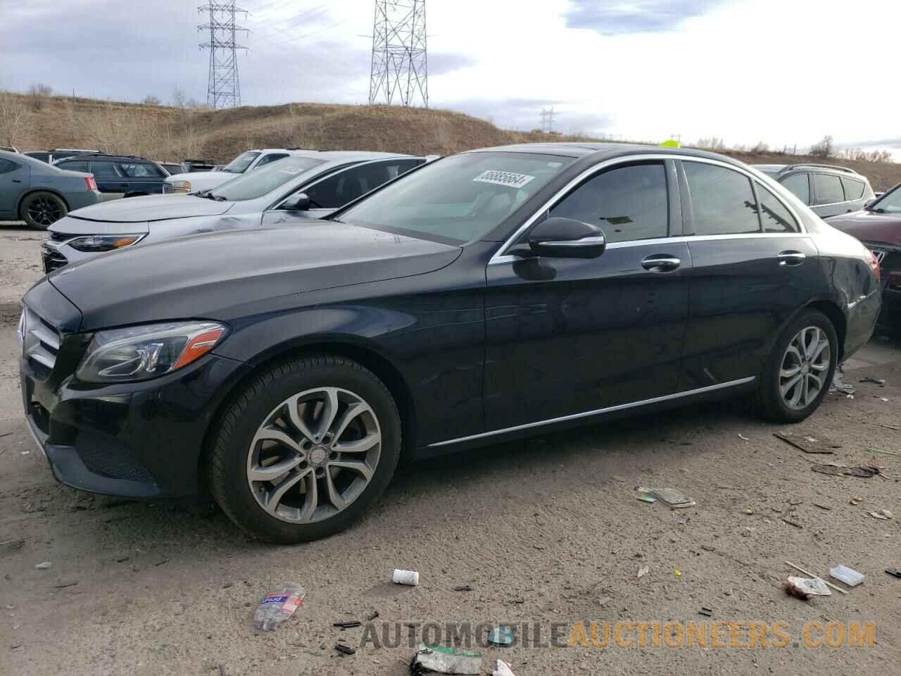 55SWF4KB0FU001303 MERCEDES-BENZ C-CLASS 2015