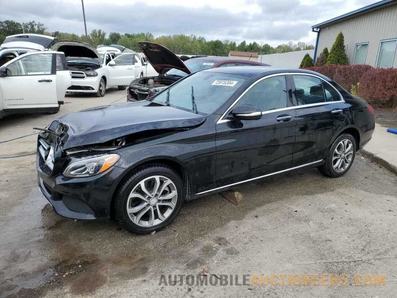 55SWF4KB0FU001947 MERCEDES-BENZ C-CLASS 2015