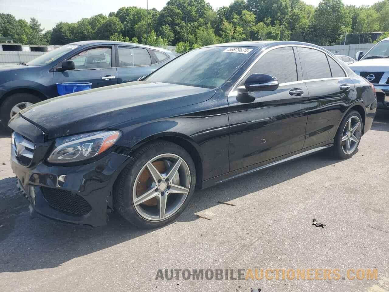 55SWF4KB0FU002094 MERCEDES-BENZ C-CLASS 2015