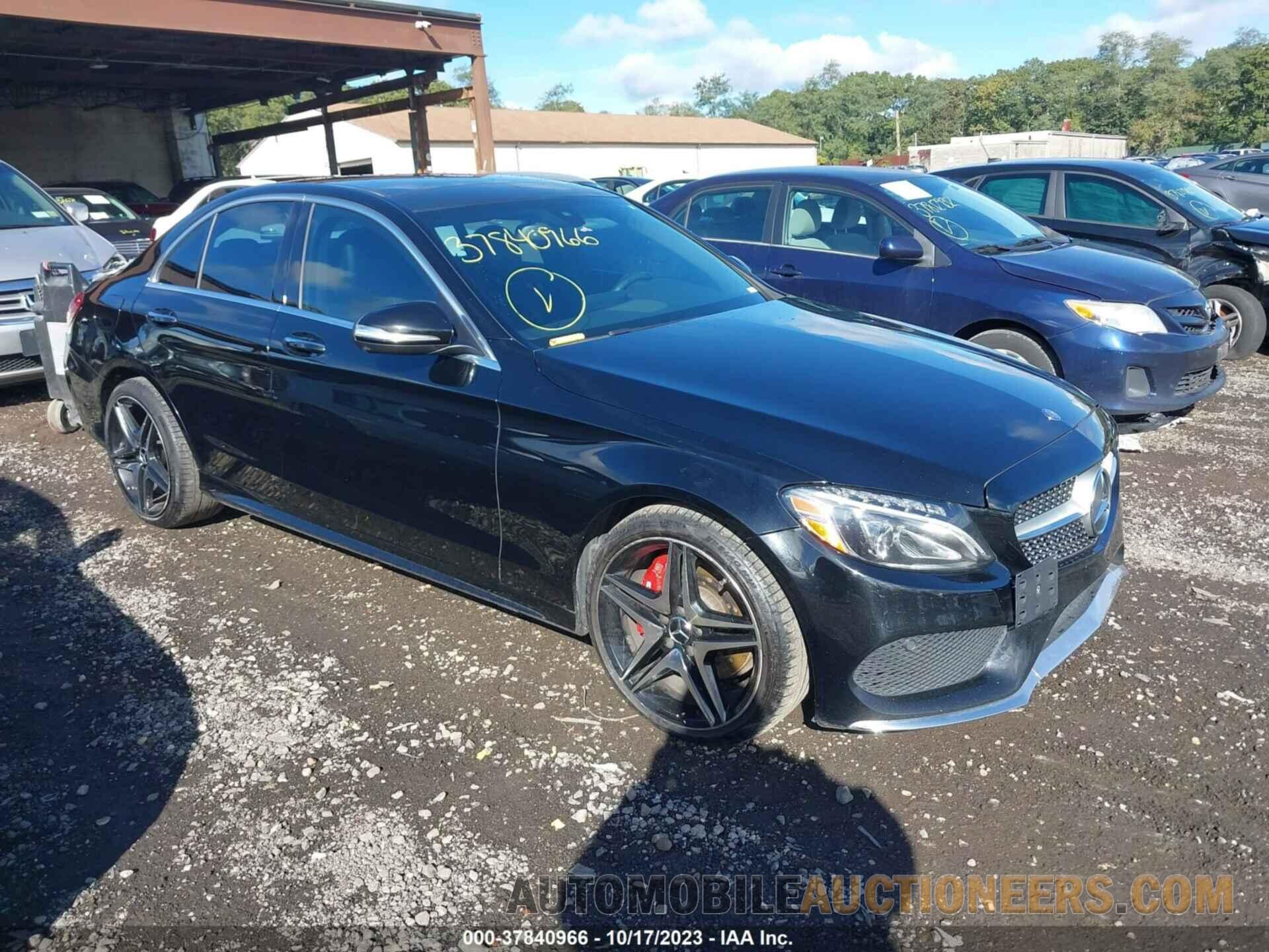 55SWF4KB0FU002869 MERCEDES-BENZ C-CLASS 2015