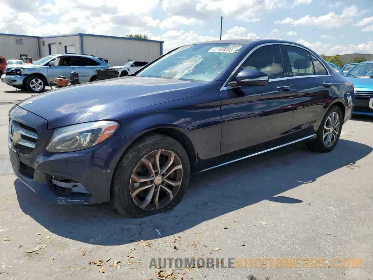 55SWF4KB0FU003441 MERCEDES-BENZ C-CLASS 2015