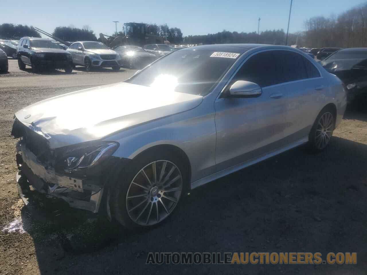 55SWF4KB0FU005674 MERCEDES-BENZ C-CLASS 2015