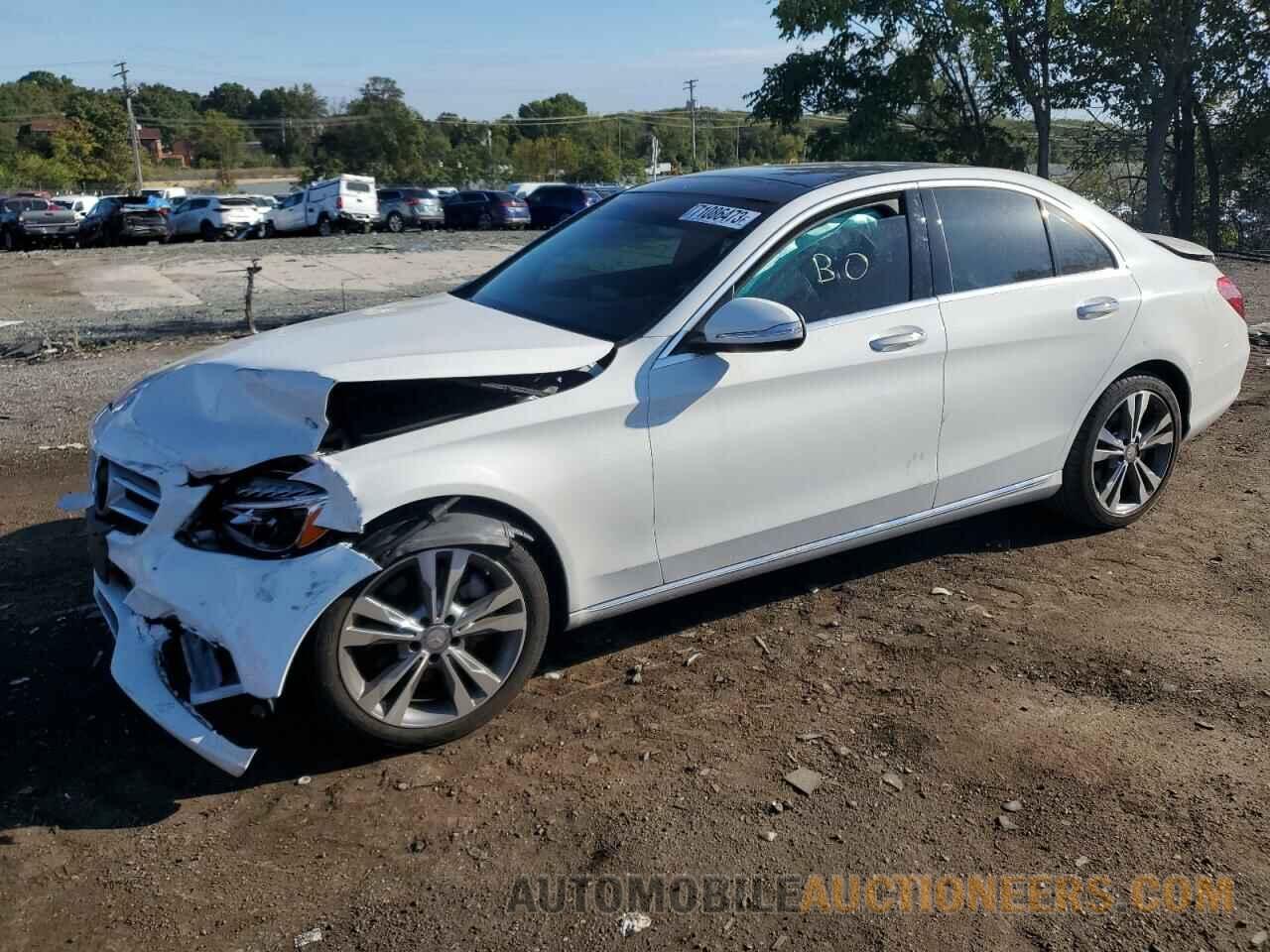 55SWF4KB0FU006064 MERCEDES-BENZ C-CLASS 2015