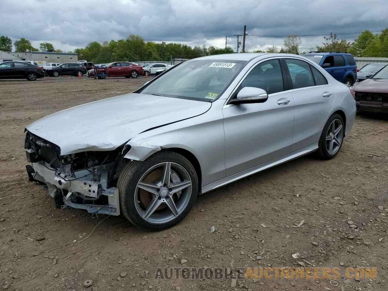 55SWF4KB0FU006193 MERCEDES-BENZ C-CLASS 2015