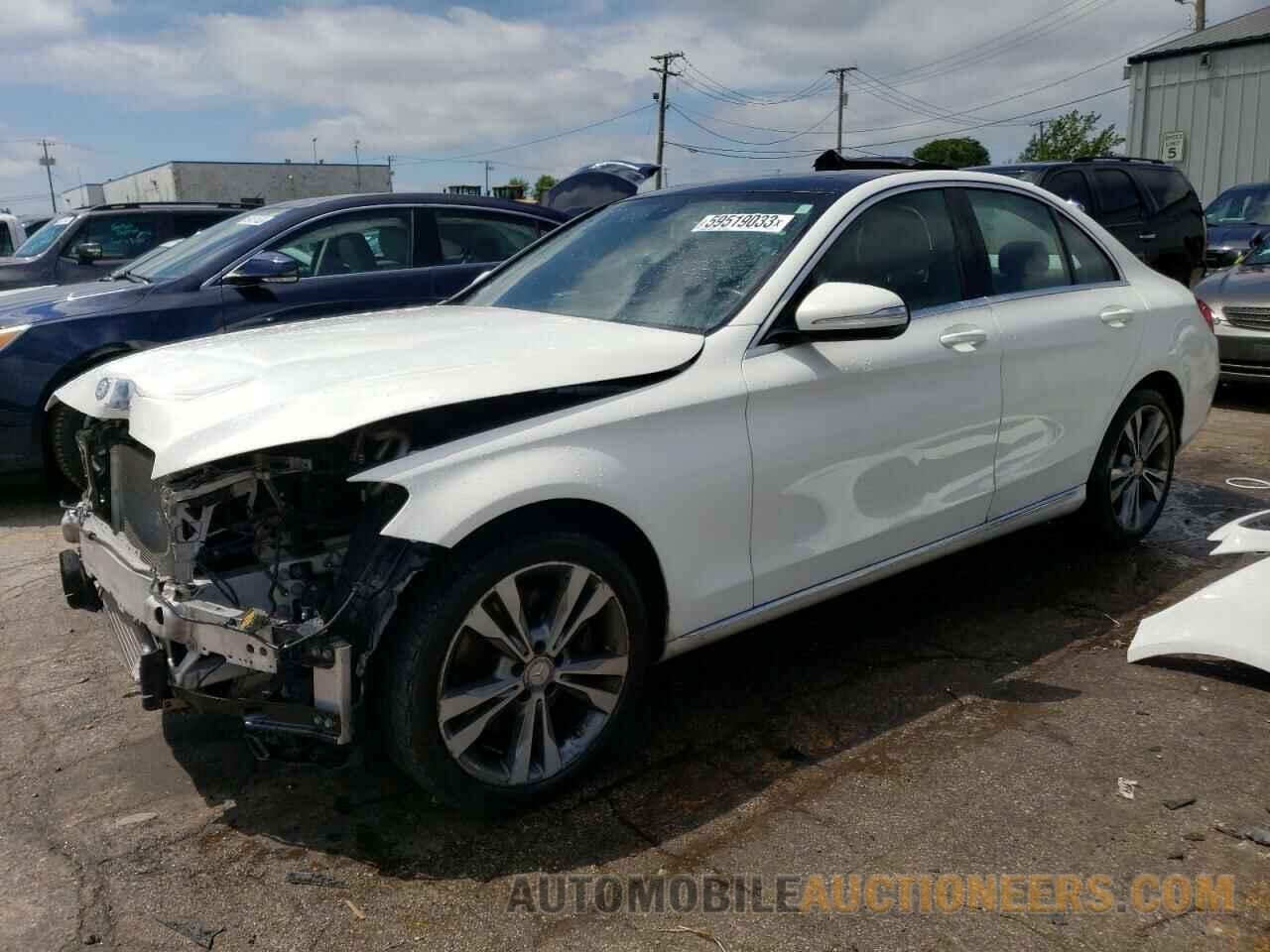 55SWF4KB0FU006372 MERCEDES-BENZ C-CLASS 2015