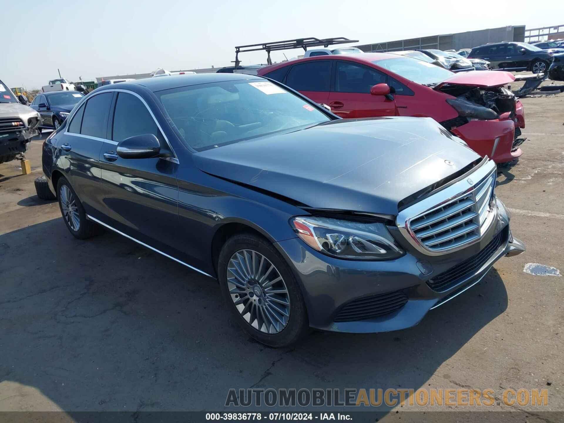 55SWF4KB0FU006839 MERCEDES-BENZ C 2015