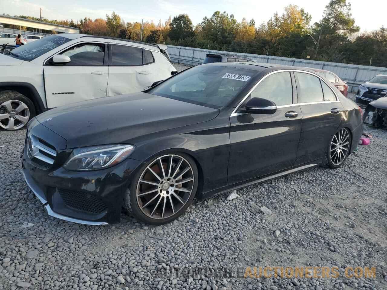 55SWF4KB0FU008669 MERCEDES-BENZ C-CLASS 2015