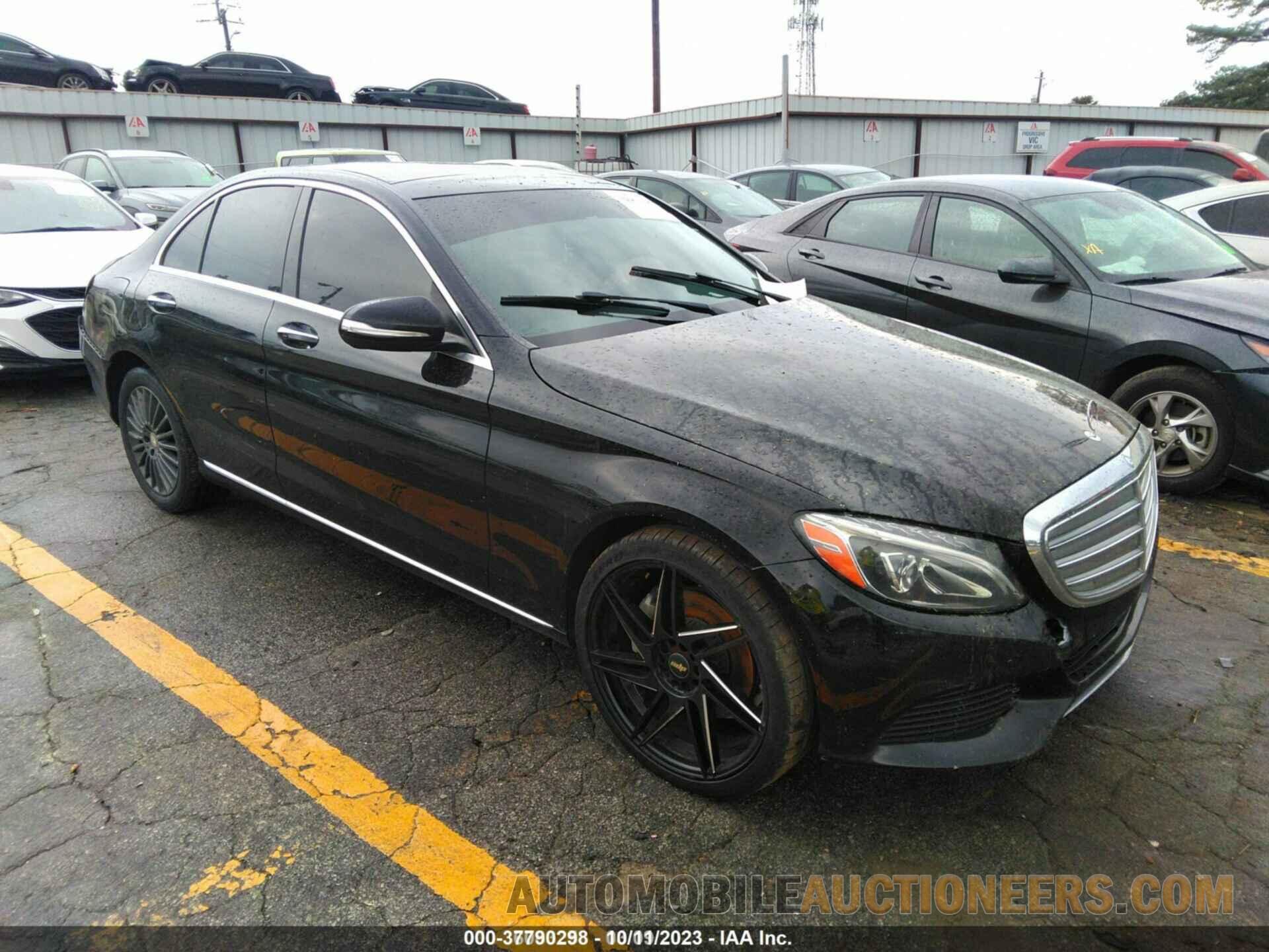 55SWF4KB0FU009028 MERCEDES-BENZ C CLASS 2015