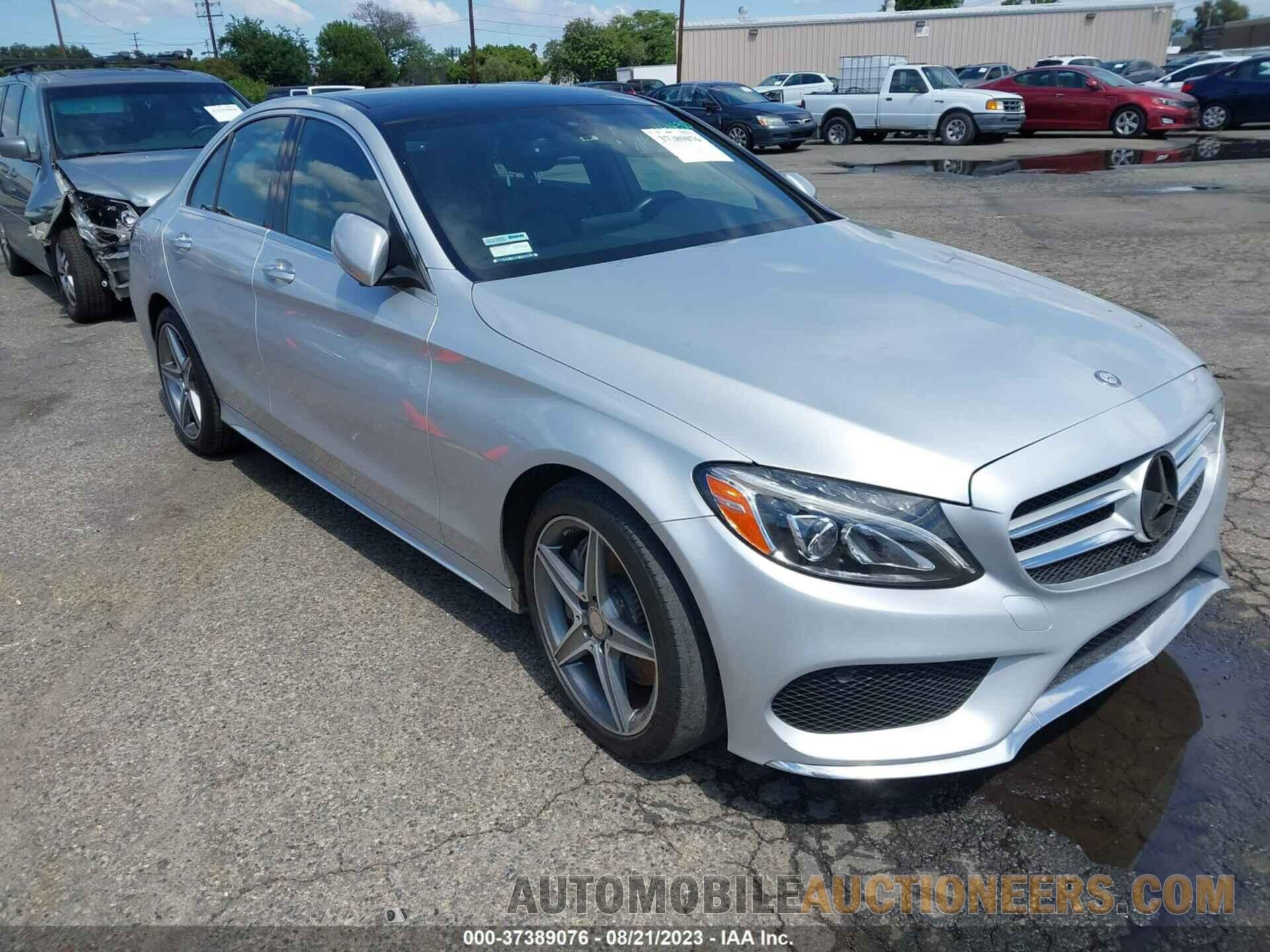 55SWF4KB0FU012561 MERCEDES-BENZ C-CLASS 2015