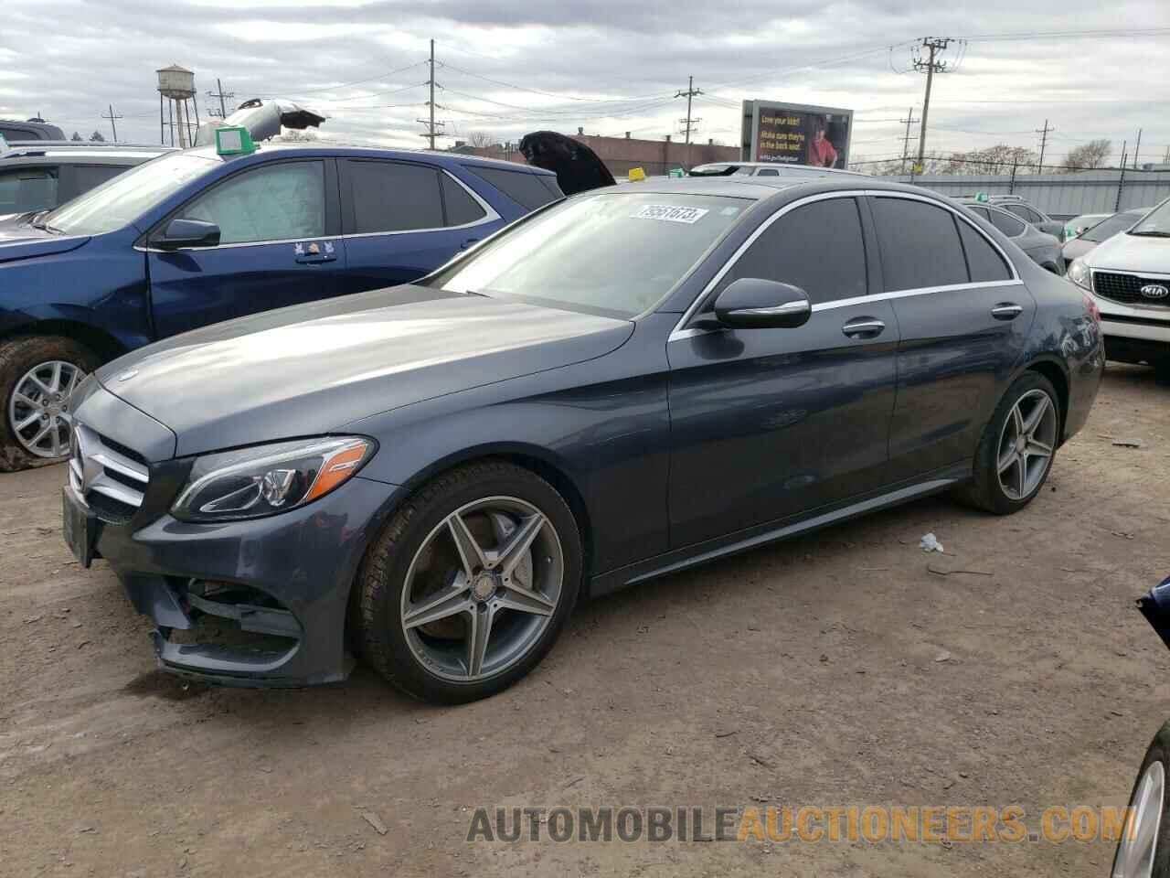 55SWF4KB0FU013063 MERCEDES-BENZ C-CLASS 2015