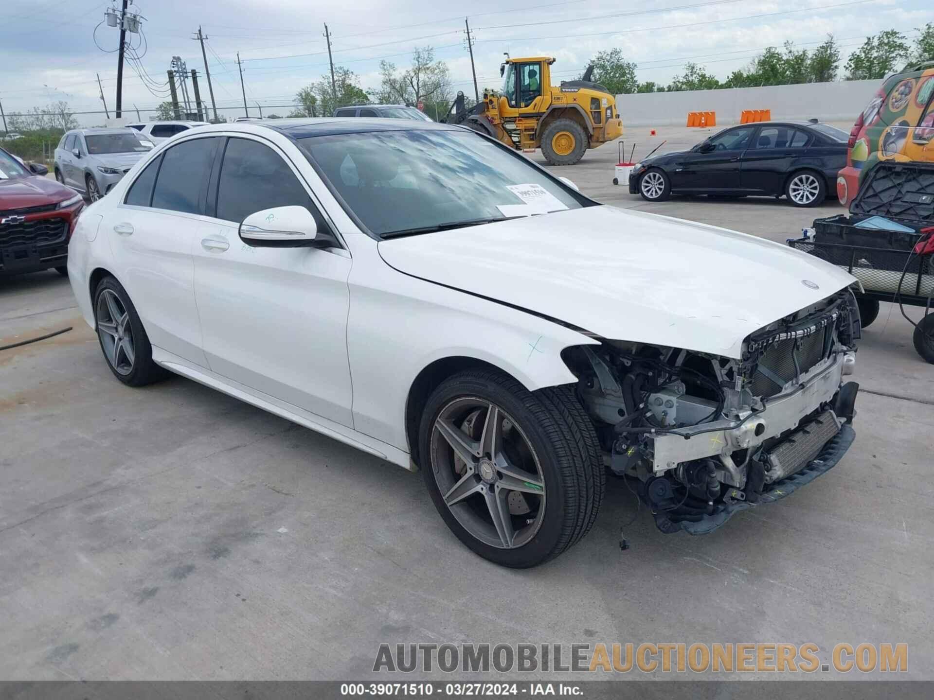 55SWF4KB0FU013354 MERCEDES-BENZ C 300 2015