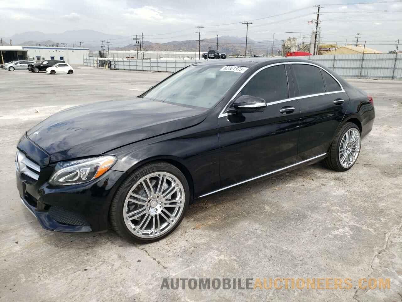 55SWF4KB0FU013497 MERCEDES-BENZ C-CLASS 2015