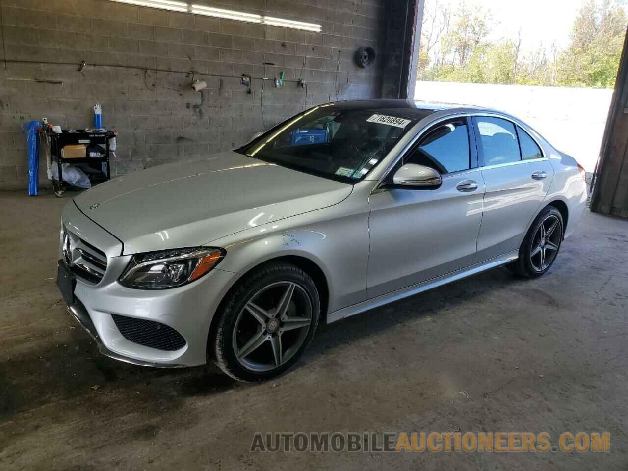 55SWF4KB0FU013628 MERCEDES-BENZ C-CLASS 2015