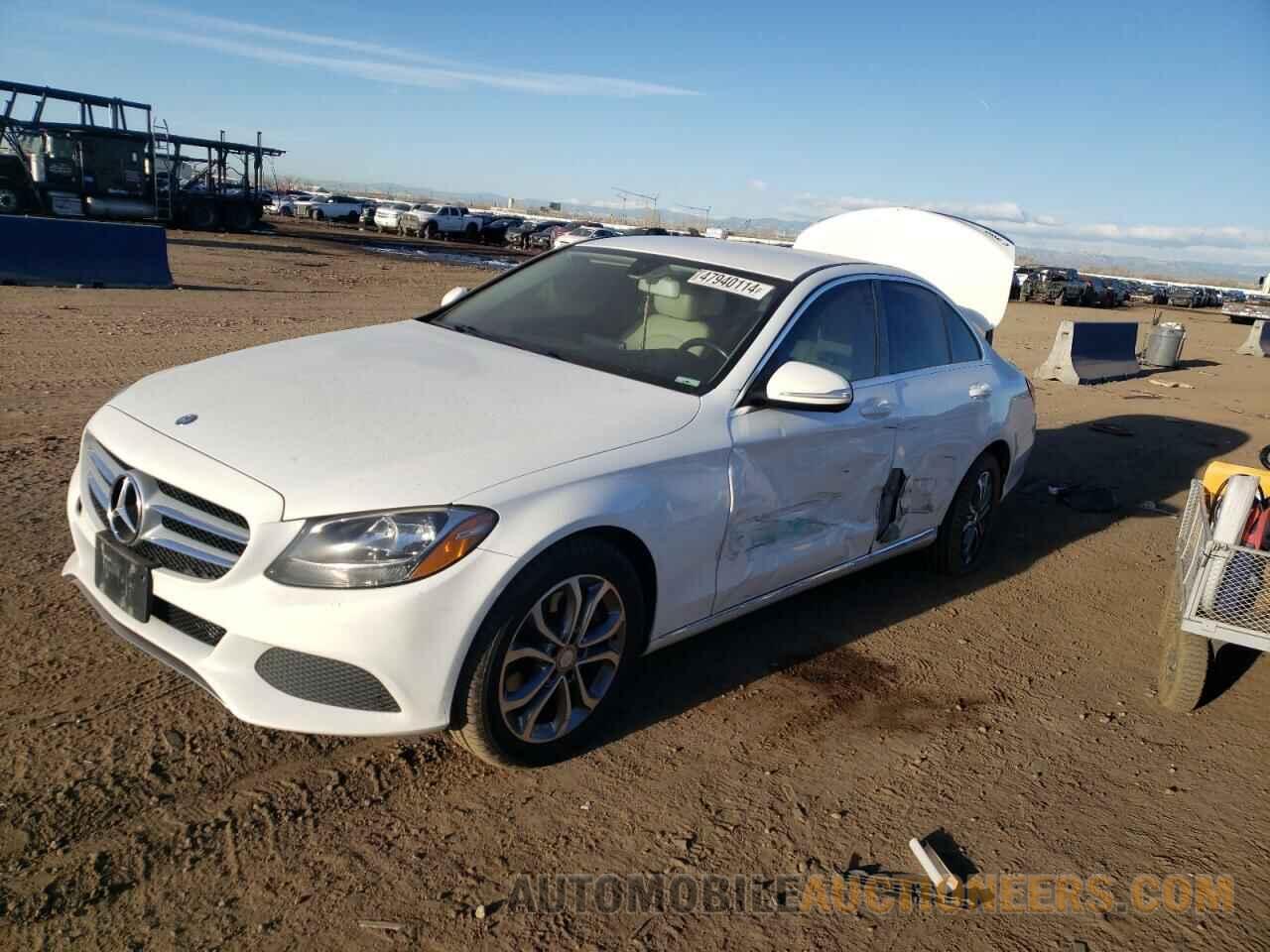 55SWF4KB0FU015752 MERCEDES-BENZ C-CLASS 2015