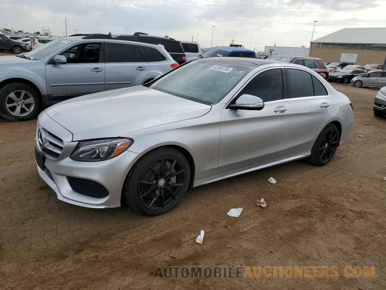 55SWF4KB0FU015766 MERCEDES-BENZ C-CLASS 2015