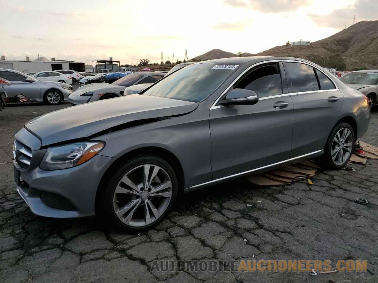 55SWF4KB0FU016416 MERCEDES-BENZ C-CLASS 2015