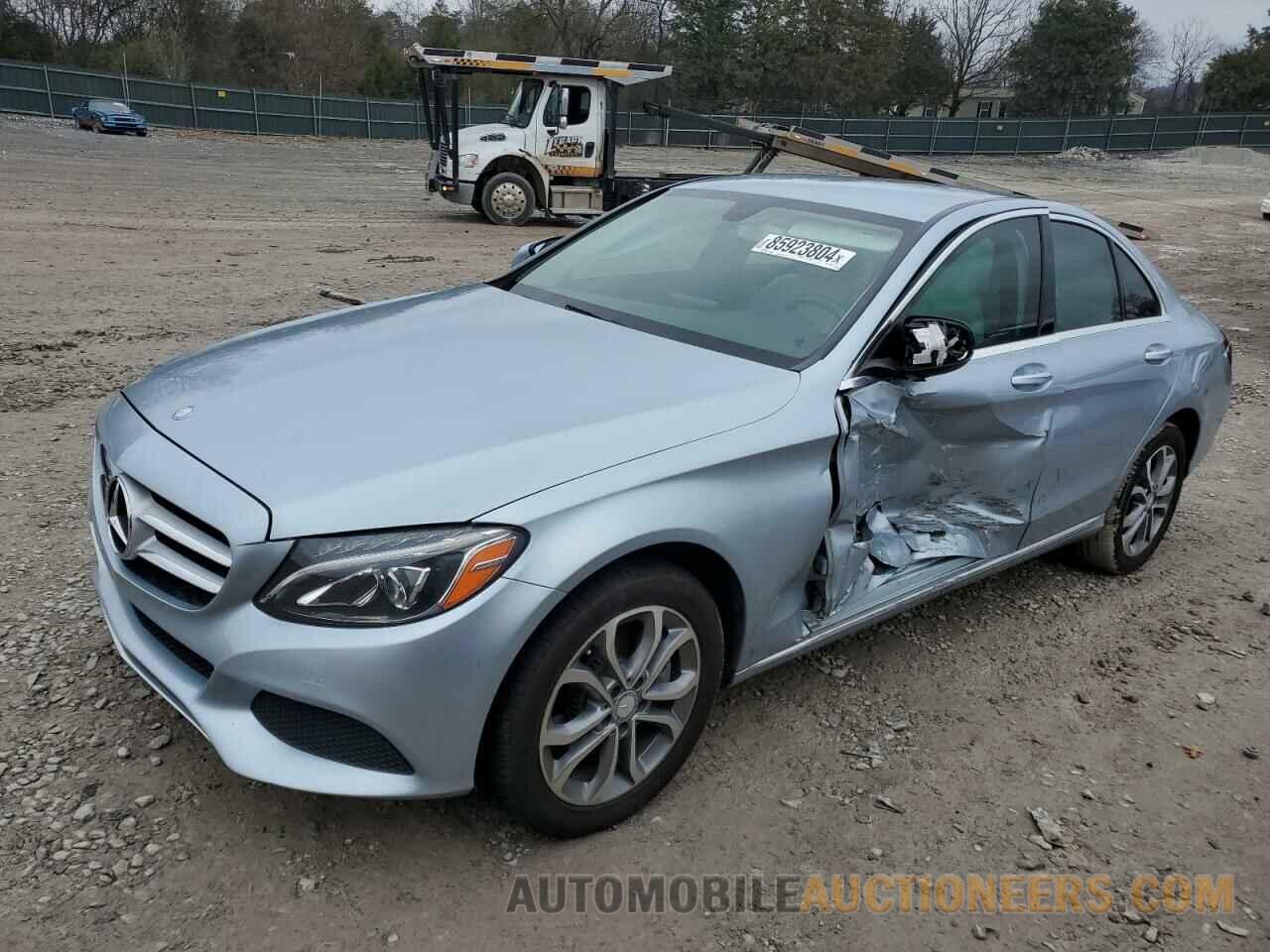 55SWF4KB0FU017307 MERCEDES-BENZ C-CLASS 2015