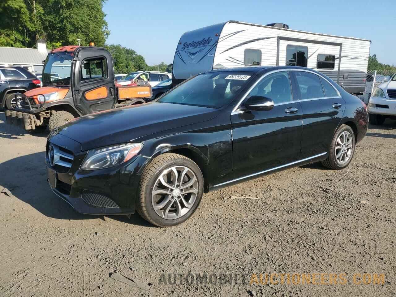 55SWF4KB0FU017369 MERCEDES-BENZ C-CLASS 2015