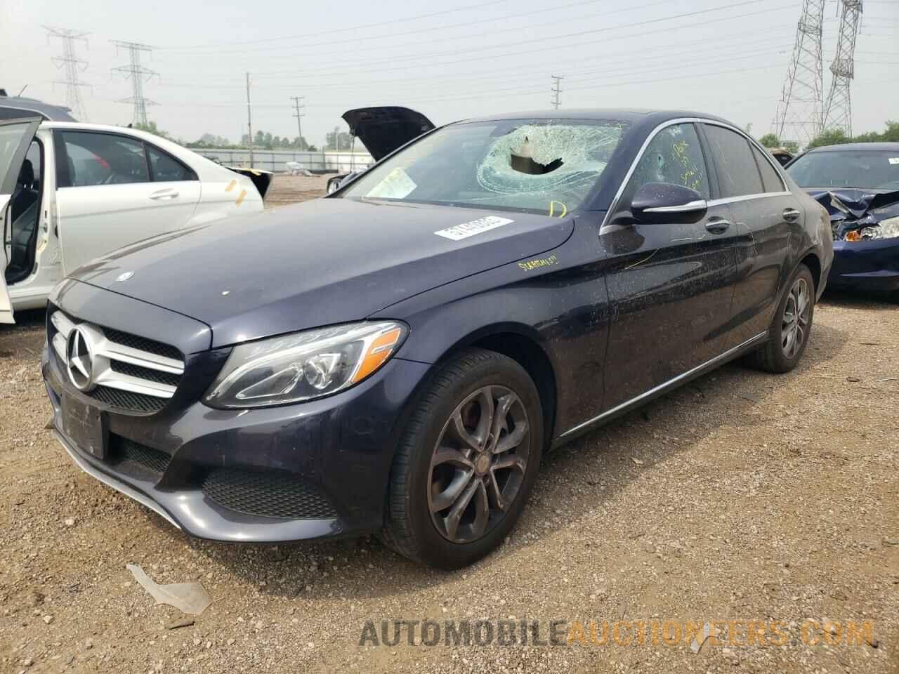 55SWF4KB0FU018540 MERCEDES-BENZ C-CLASS 2015