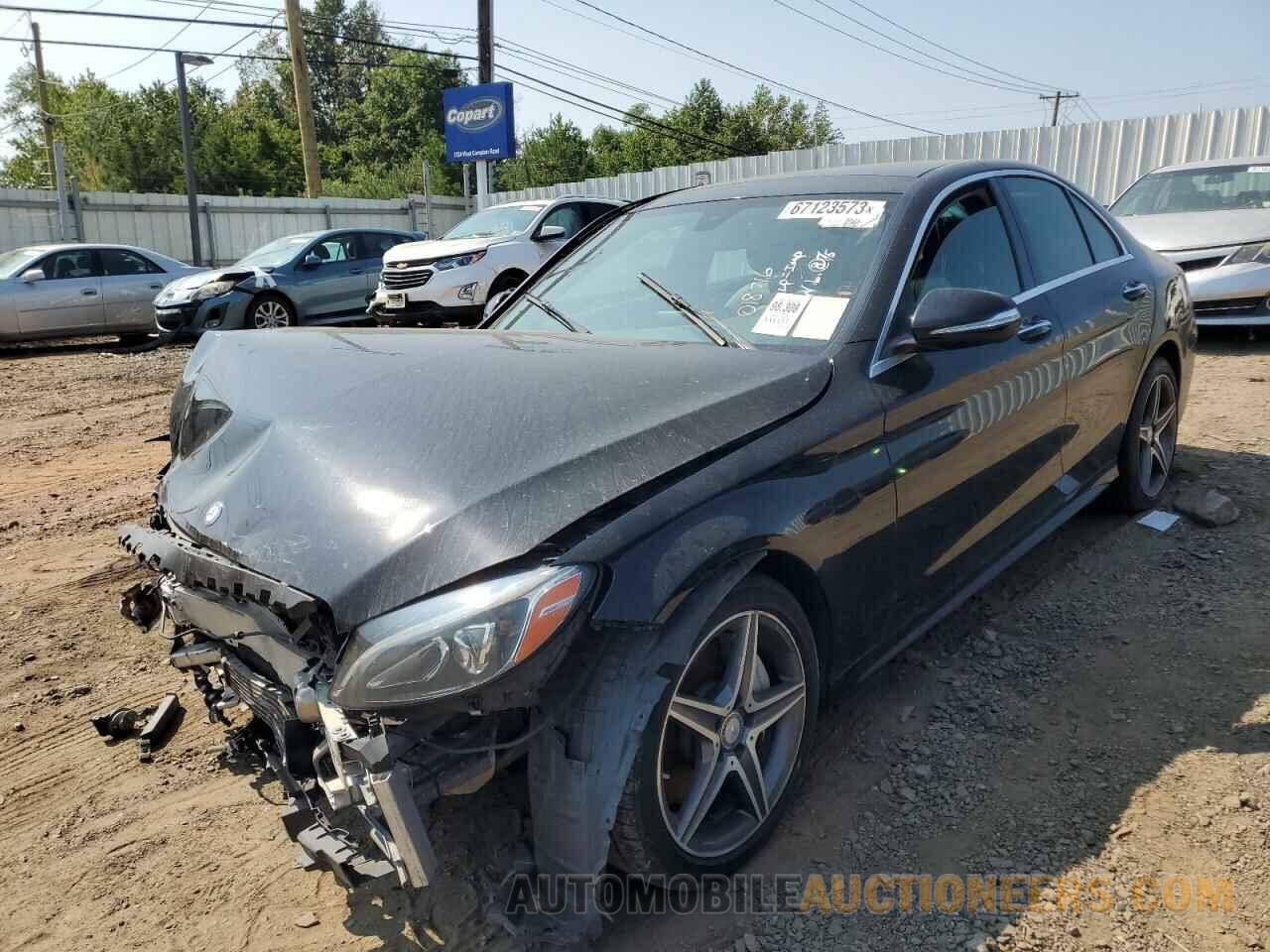 55SWF4KB0FU018716 MERCEDES-BENZ C-CLASS 2015